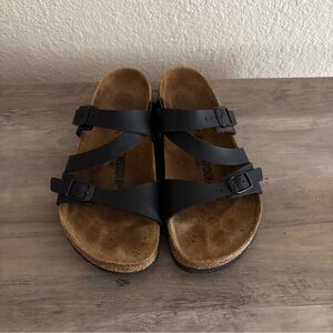 Birkenstock Salina Black Sandals Size 37 Women’s Size 6